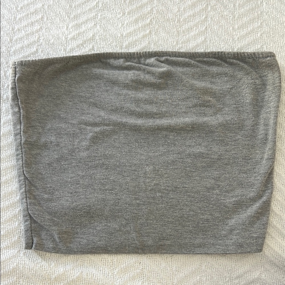 Gray Women's Crop Top